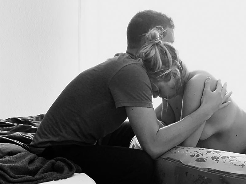 Die Eltern bei der Hausgeburt